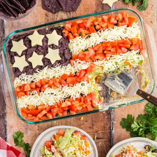 Taco Salad Flag Taco Salad Flag