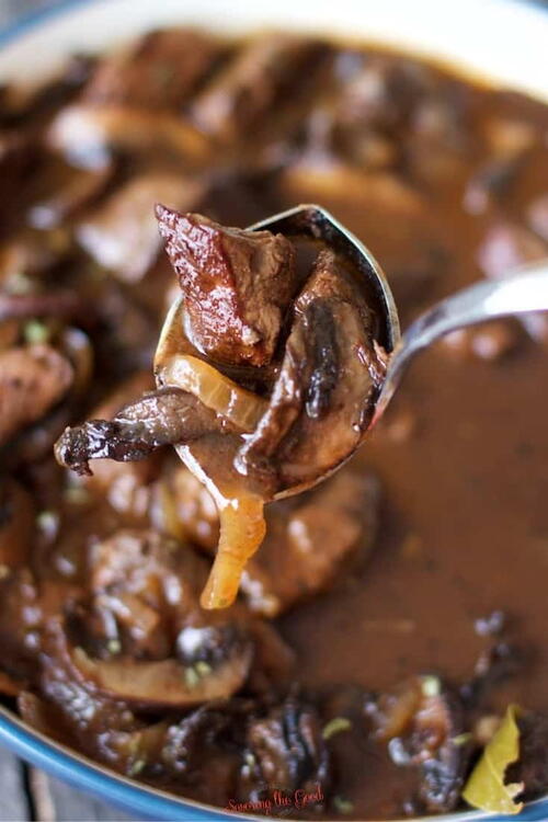 Sous Vide Beef Burgundy Recipe Sous Vide Beef Burgundy Recipe