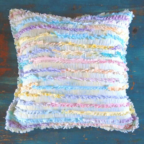 How To Make A Rag Pillow How To Make A Rag Pillow