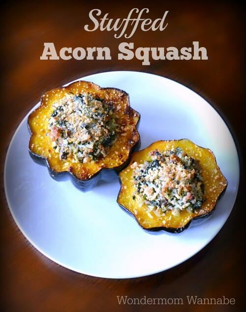 Stuffed Acorn Squash Stuffed Acorn Squash