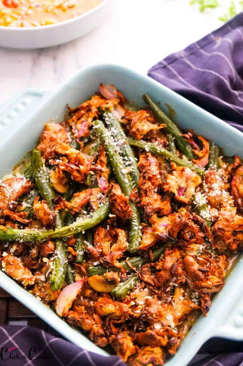 Copycat Green Bean Casserole Recipe from Scratch Copycat Green Bean Casserole Recipe (from Scratch)