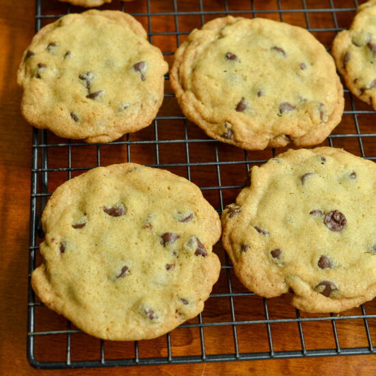 Thin Crispy Chocolate Chip Cookies Thin Crispy Chocolate Chip Cookies