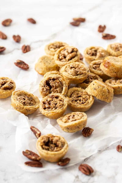 Mini Pecan Tassies Mini Pecan Tassies
