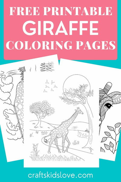Free Printable Giraffe Coloring Pages Free Printable Giraffe Coloring Pages