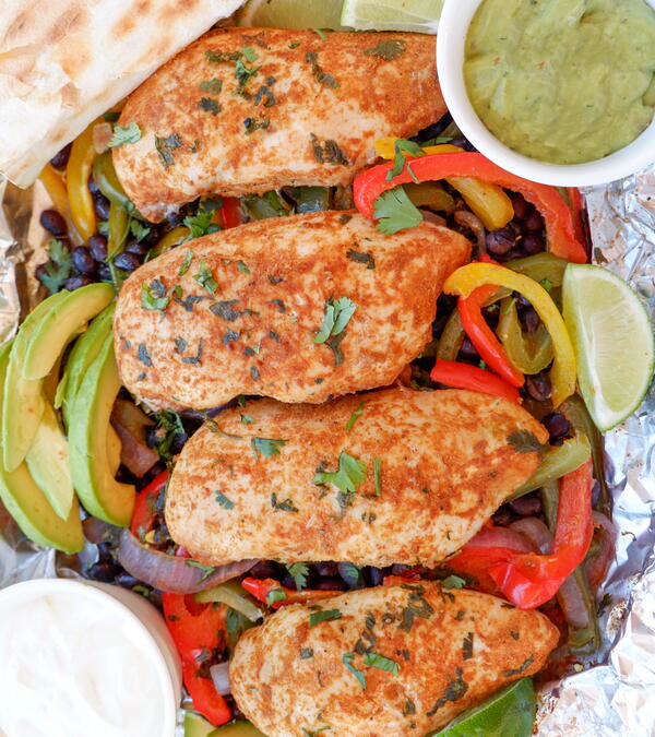 Chicken Fajita Foil Packets Chicken Fajita Foil Packets