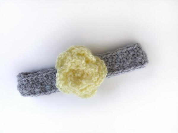Lemon Rose Headband Lemon Rose Headband