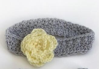 Lemon Rose Headband Lemon Rose Headband