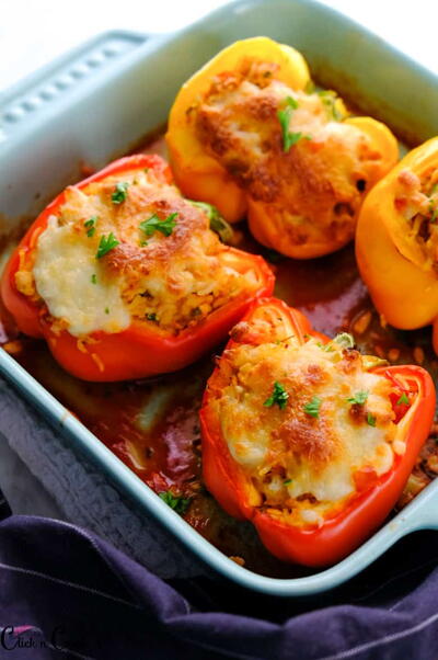 Copycat Stuffed Bell Peppers Copycat Stuffed Bell Peppers