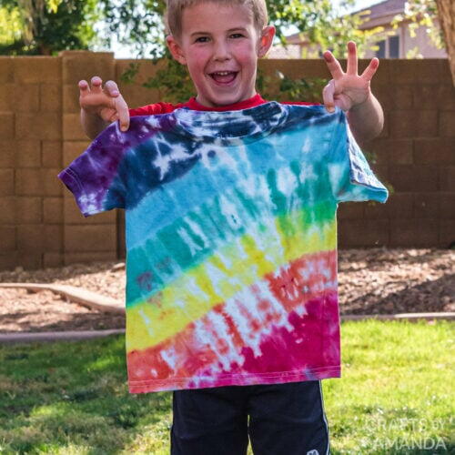 Rainbow Tie Dye Shirt Rainbow Tie Dye Shirt