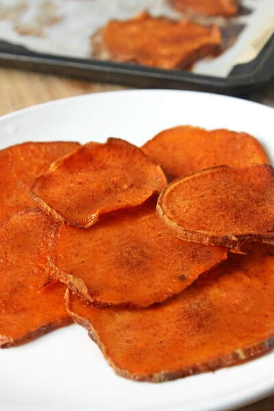 Cinnamon Sugar Sweet Potato Chips Cinnamon Sugar Sweet Potato Chips