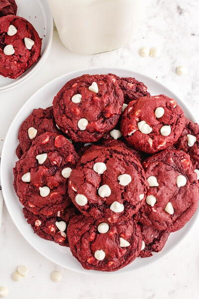 Red Velvet Cookies Red Velvet Cookies