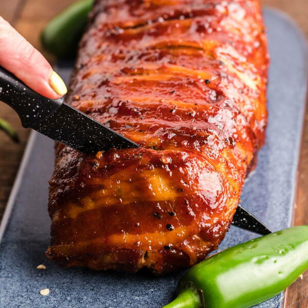 Smoked Bacon Wrapped Sausage Roll Smoked Bacon Wrapped Sausage Roll