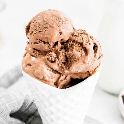 Best Ever No-churn Chocolate Ice Cream