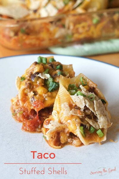Taco Stuffed Shells Taco Stuffed Shells