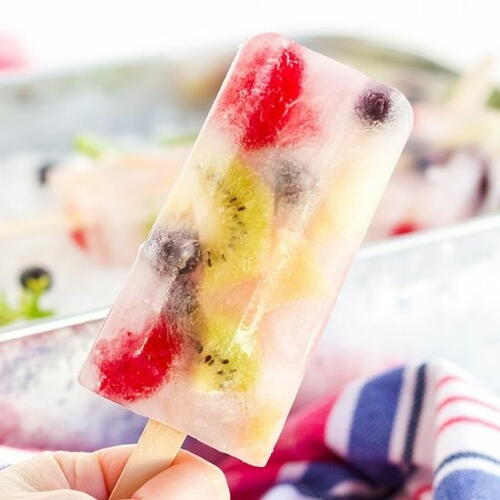 Fresh Fruit Popsicles Fresh Fruit Popsicles
