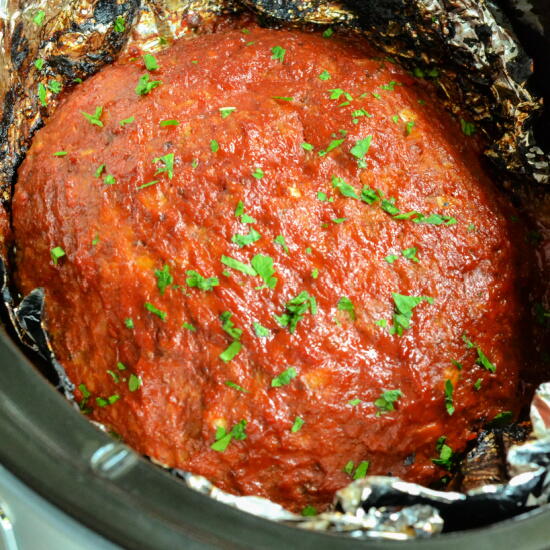 Slow Cooker Meatloaf Slow Cooker Meatloaf