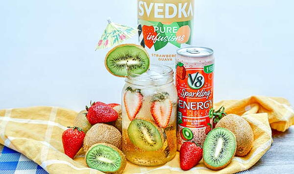 Strawberry Kiwi Vodka Drink Recipe Strawberry Kiwi Vodka Drink Recipe