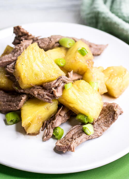 5-Ingredient Pineapple Beef Stir Fry 5-Ingredient Pineapple Beef Stir Fry
