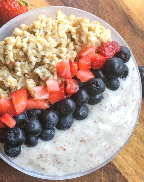 Easy Steel-Cut Oat Breakfast Bowls In The Instant Pot Easy Steel-Cut Oat Breakfast Bowls In The Instant Pot