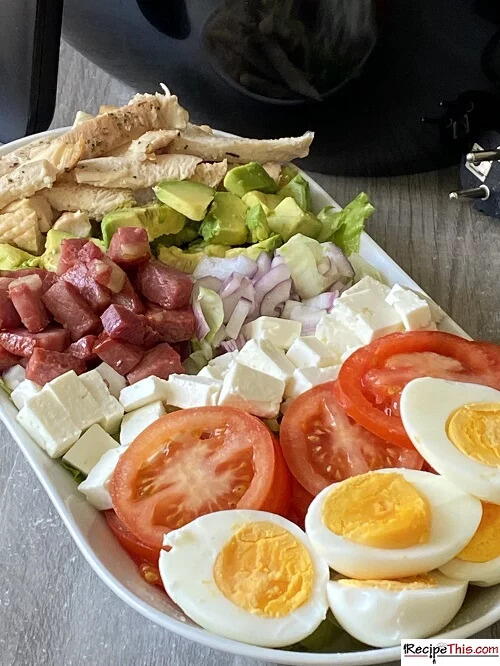 Air Fryer Brown Derby Cobb Salad Air Fryer Brown Derby Cobb Salad
