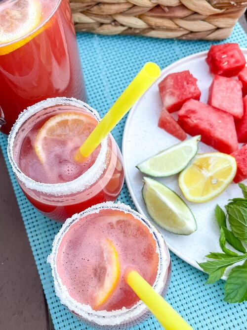 Summertime Watermelon Punch Recipe Summertime Watermelon Punch Recipe