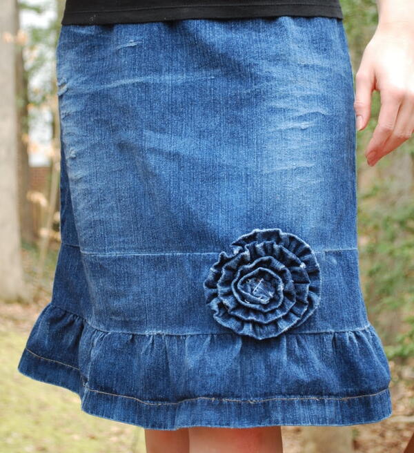 Flirty Denim Skirt Flirty Denim Skirt