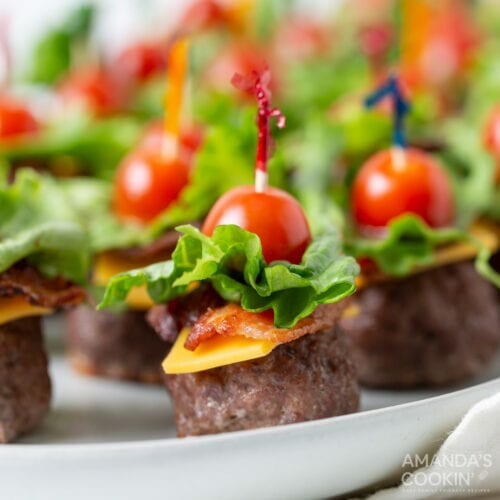 Bacon Cheeseburger Meatballs Bacon Cheeseburger Meatballs