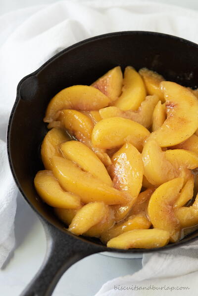 Caramelized Peaches Caramelized Peaches