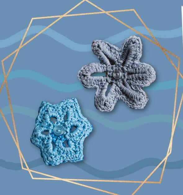 Sea Star Floral Applique Sea Star Floral Applique