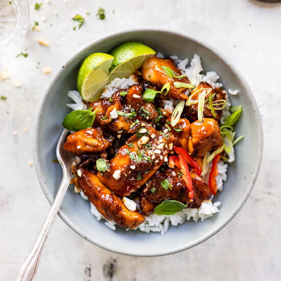 Easy Crispy Chilli Chicken Easy Crispy Chilli Chicken