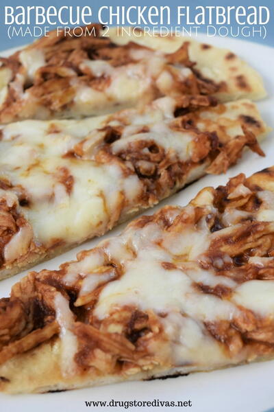 Barbecue Chicken Flatbread Barbecue Chicken Flatbread