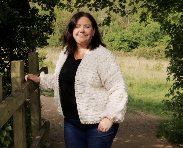 Honeycomb Cardigan - Bobble Stitch Cardigan Honeycomb Cardigan - Bobble Stitch Cardigan