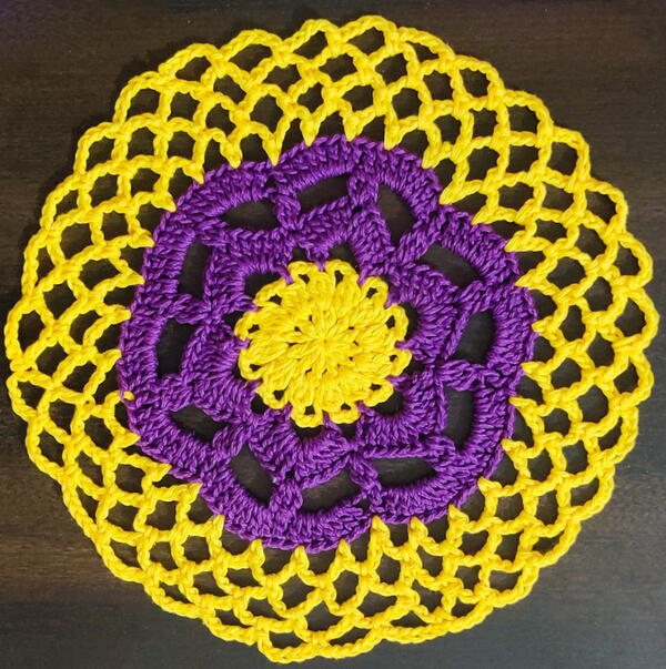 Sunny Summer Crochet Doily Tutorial Sunny Summer Crochet Doily Tutorial