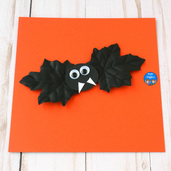 Fall Leaf Bat Craft Fall Leaf Bat Craft