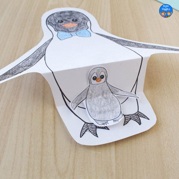 Penguin Dad And Baby Craft For Kids Penguin Dad And Baby Craft For Kids