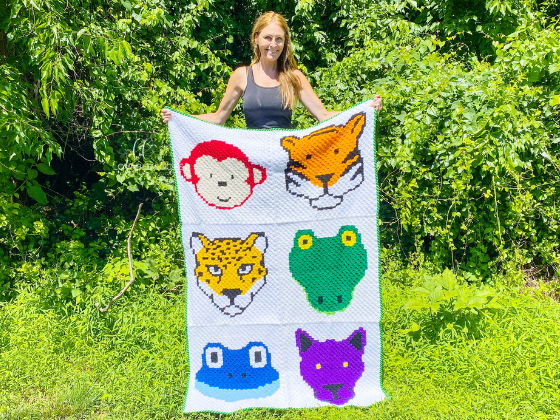 Jungle Animals Blanket Jungle Animals Blanket