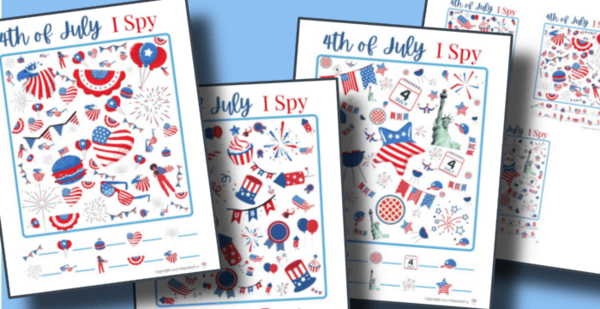 I Spy Printable 4th Of July I Spy Printable – 4th Of July