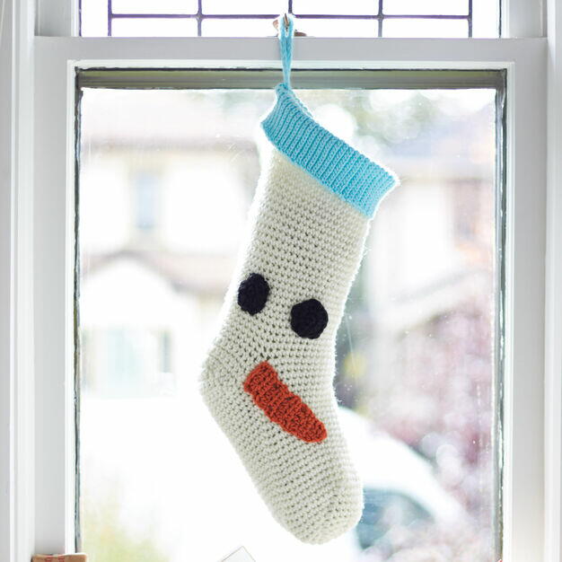 Frozen Friend Crochet Stocking Frozen Friend Crochet Stocking