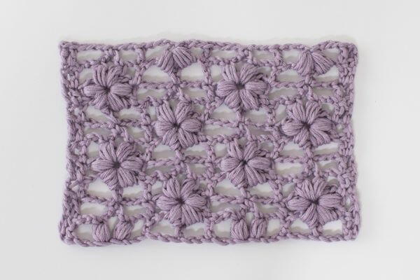 How to Crochet the Flower Puff Stitch