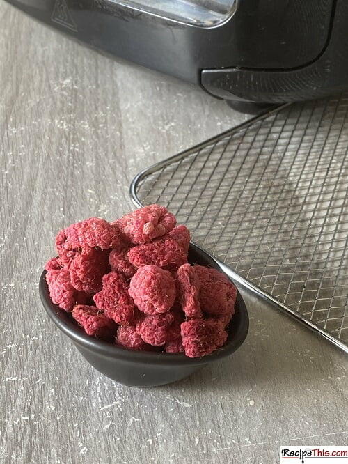 How To Dehydrate Raspberries In An Air Fryer