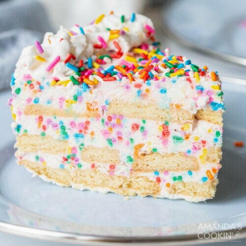 Funfetti Icebox Cake Funfetti Icebox Cake