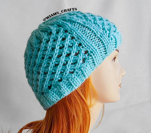 Mesh Pattern Hat Mesh Pattern Hat