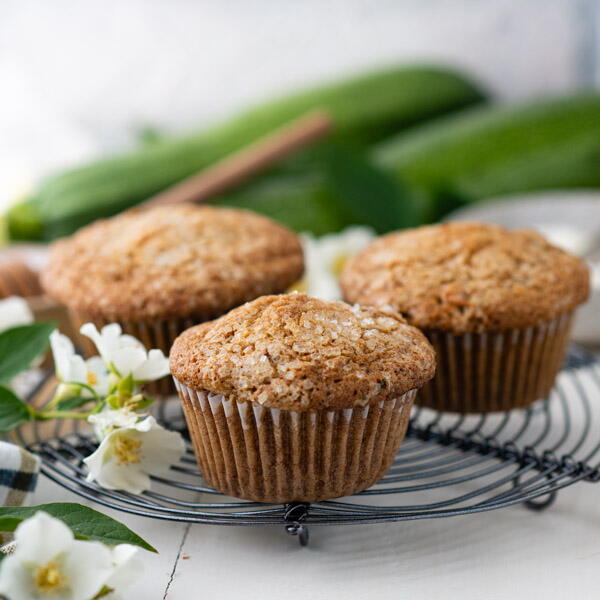 One-bowl Zucchini Muffins One-bowl Zucchini Muffins