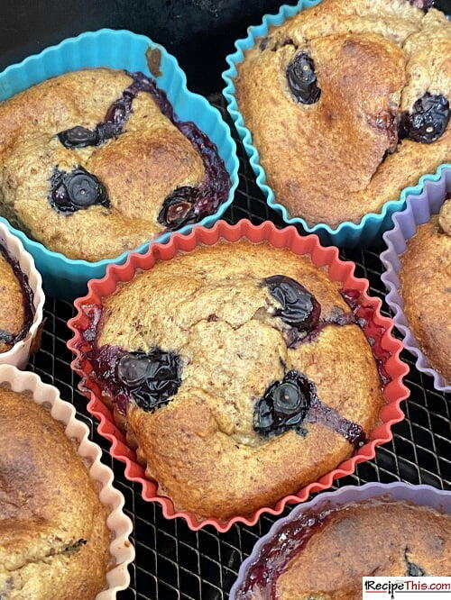 Air Fryer Blueberry Muffins Air Fryer Blueberry Muffins