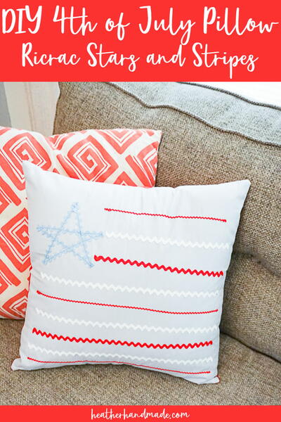 Diy 4th Of July Pillow Diy 4th Of July Pillow