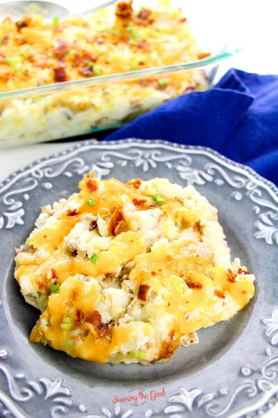Loaded Baked Potato Casserole Loaded Baked Potato Casserole