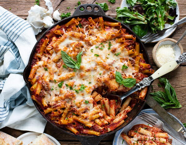 Baked Ziti With Sausage Baked Ziti With Sausage