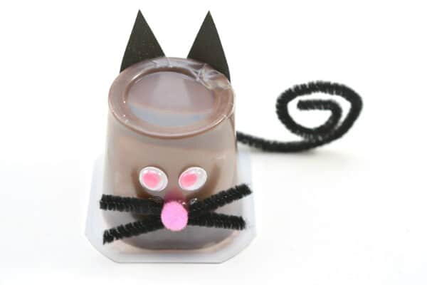 Black Cat Pudding Cup Black Cat Pudding Cup