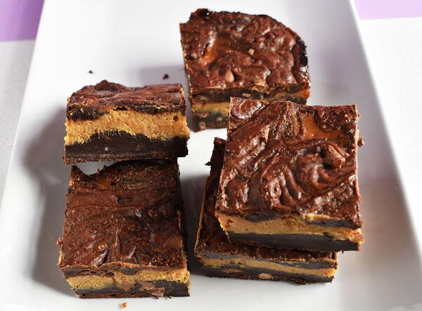 Caramel Stuffed Brownies Caramel Stuffed Brownies