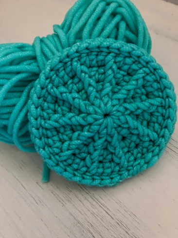 Hubcap Dish Scrubby Hubcap Dish Scrubby